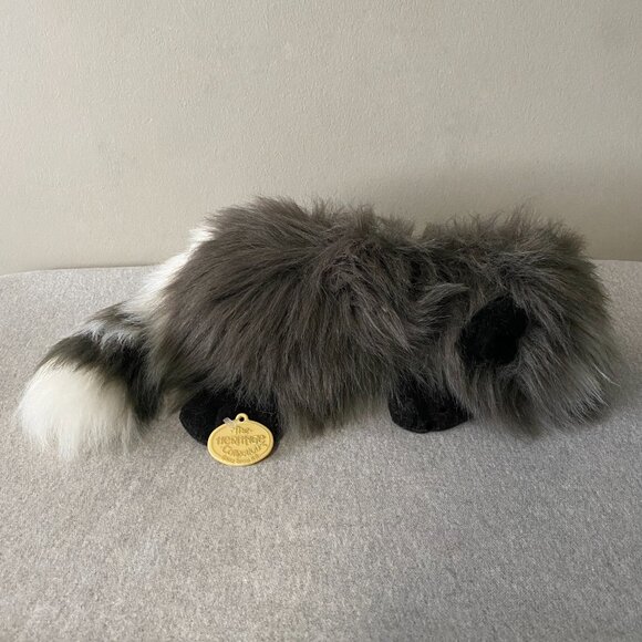 NWT Vintage Ganz The Heritage Collection Googles Raccoon Grey White 18” 1988 - Picture 2 of 16